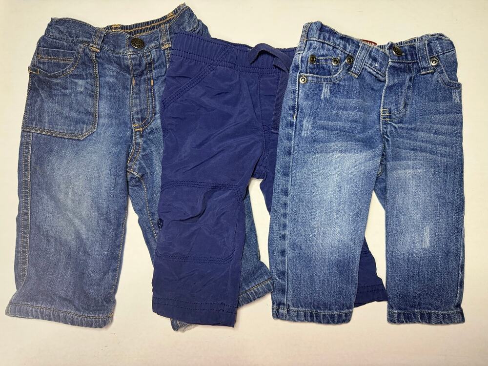 Baby Boy Pants Bundle 3-Piece Old Navy Koala Baby Jeans 6-12M